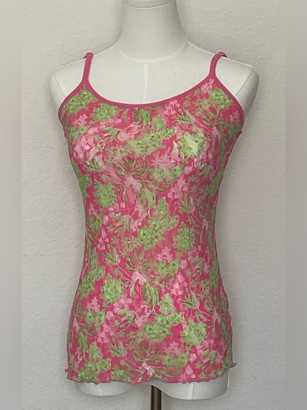 Hanky Panky x Lilly Pulitzer Floral Lace Tank XS